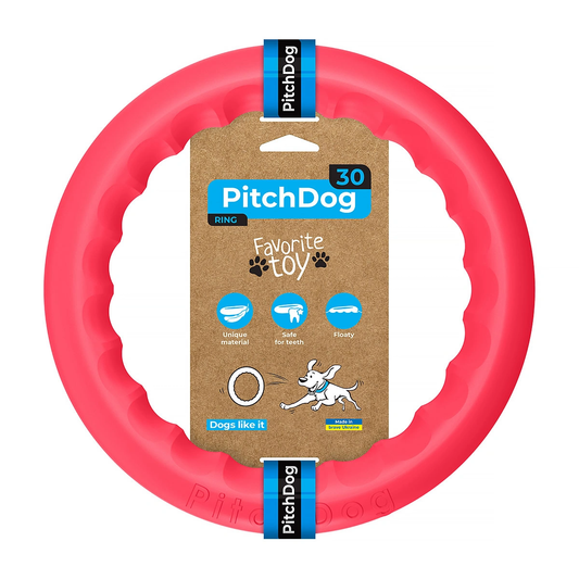 PITCHDOG PIERŚCIEŃ 28CM RÓŻOWY