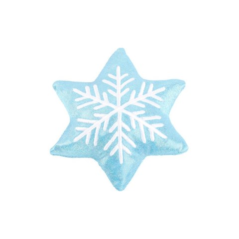 BUBA ŚWIĄTECZNA ZABAWKA DLA PSA PLUSZAK ŚNIEŻYNKA