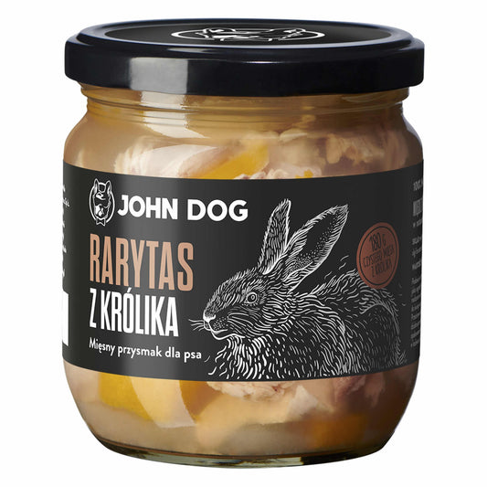 JOHN DOG RARYTAS PREMIUM DLA PSA Z KRÓLIKA