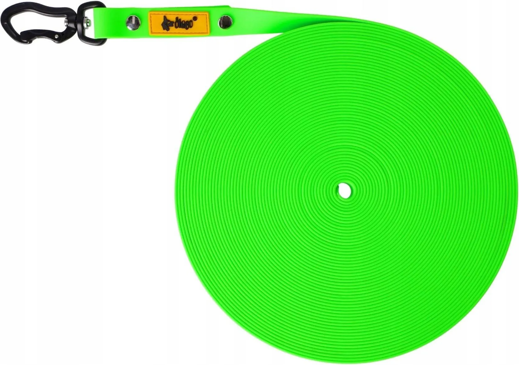 DINGO SMYCZ TRENINGOWA BEZ RĄCZKI SZER. 1,6CM DŁ. 20M ZIELONA