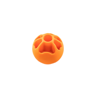 FIBOO SNACK FIBOOLL JUMBO POMARAŃCZOWY - ZABAWKA 2 W 1