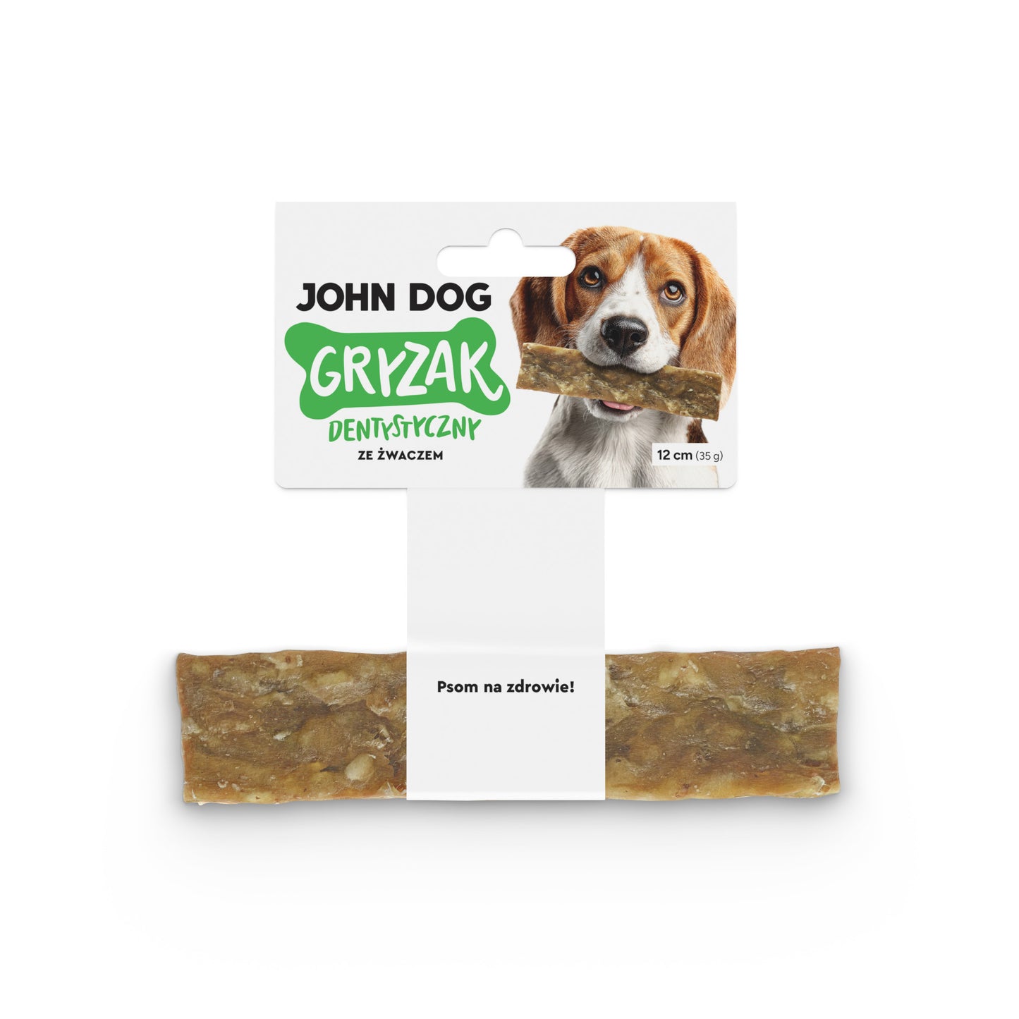 JOHN DOG GRYZAK DENTYSTYCZNY ZE ŻWACZEM 12CM - BATON