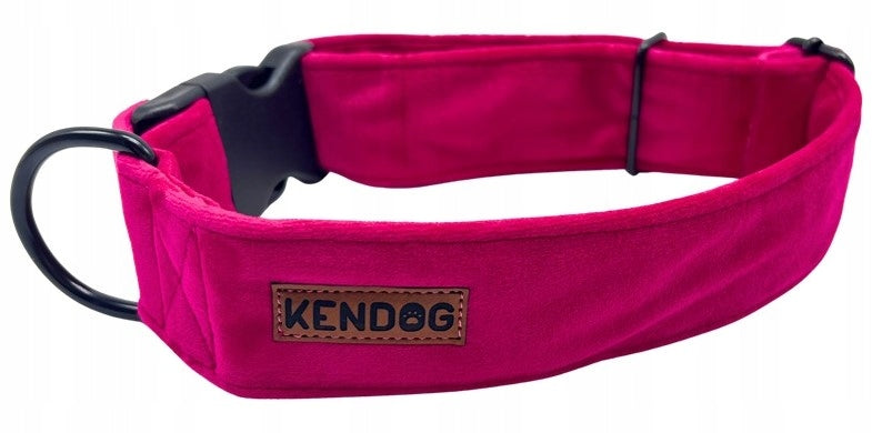 KENDOG OBROŻA VELVET FUCHSIA 1,5CM XS