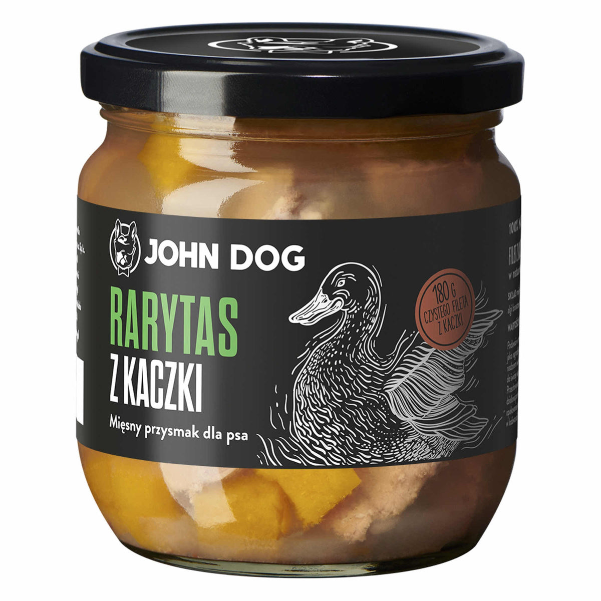JOHN DOG RARYTAS PREMIUM DLA PSA Z KACZKI 380G