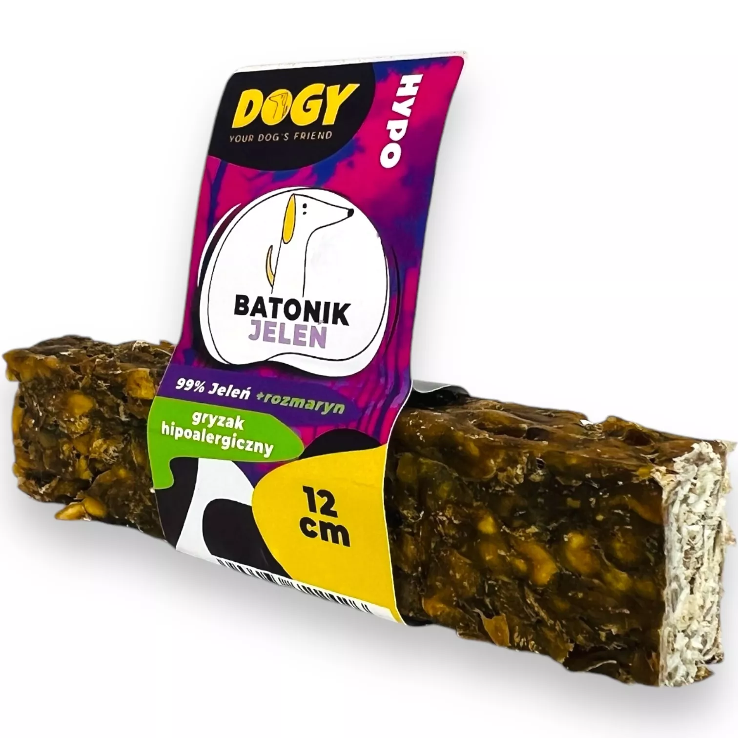 DOGY HYPO BATONIK JELEŃ I ROZMARYN 12CM