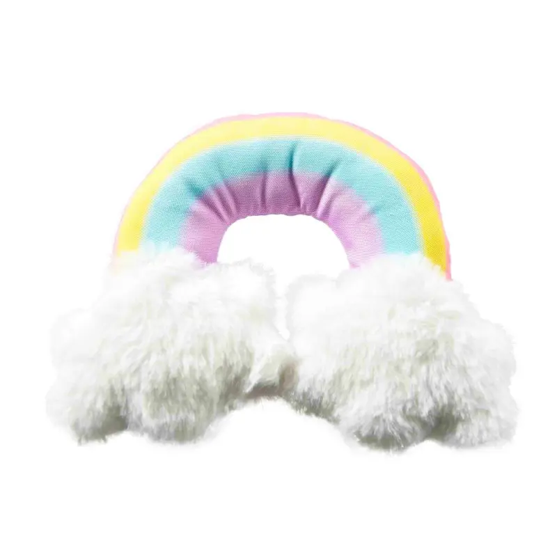 BUBA TĘCZA PLUSZOWA ULTRASONICZNA - ZABAWKA DLA PSIAKA