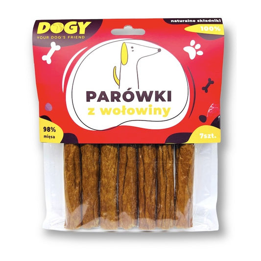DOGY PARÓWKI Z WOŁOWINY 7SZT