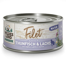 WILDES LAND CAT MOKRA KARMA DLA KOTA FILET THUNFISH LASCH 80G