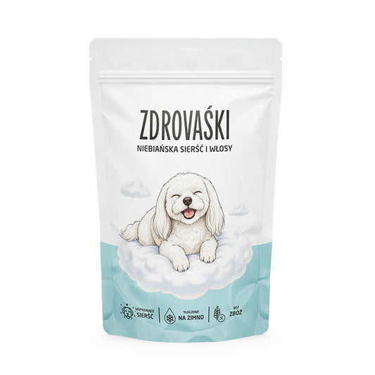 POKUSA ZDROVAŚKI NIEBIAŃSKA SIERŚĆ I WŁOSY 160 G