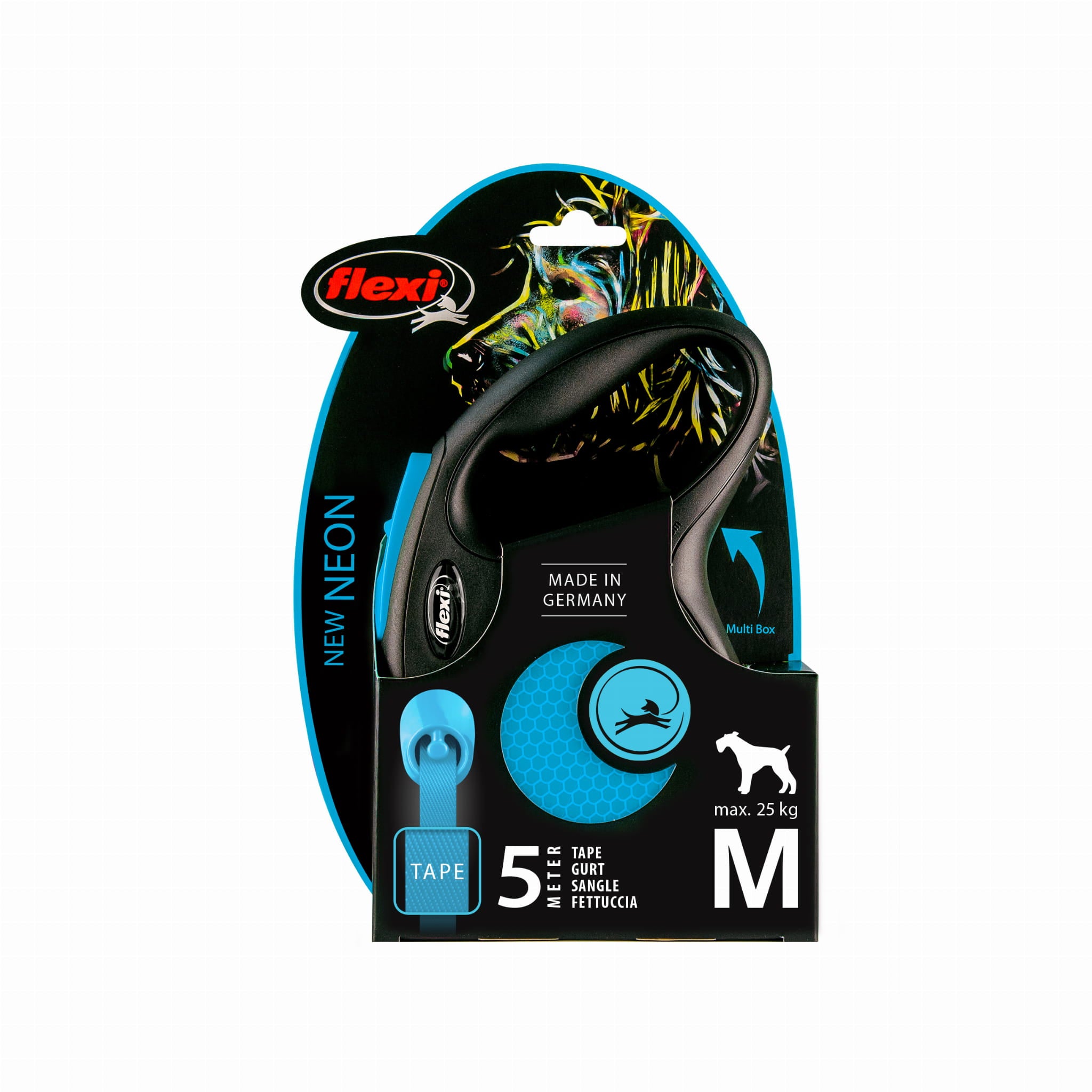 FLEXI NEW NEON M SMYCZ AUTO TAPE 5M NIEBIESKI