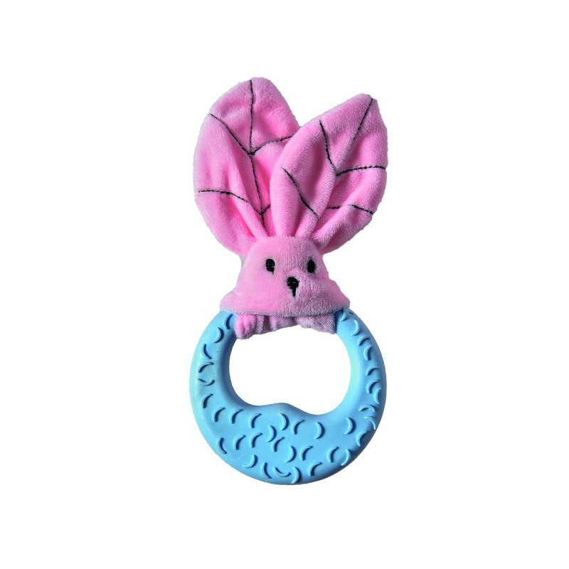 BUBA GRYZAK Z PLUSZOWYMI USZAMI - GRYZAK DLA PSA Z MIĘKKIMI USZAMI