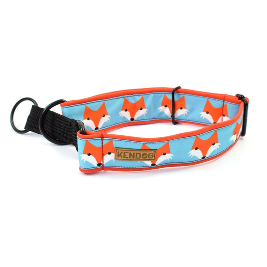 KENDOG OBROŻA DLA PSA PÓŁZACISKOWA LISY 4CM M