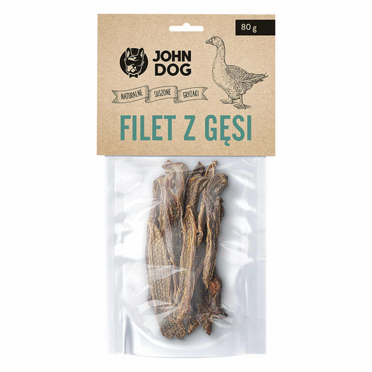 JOHN DOG SUSZONY FILET Z GĘSI DLA PSA