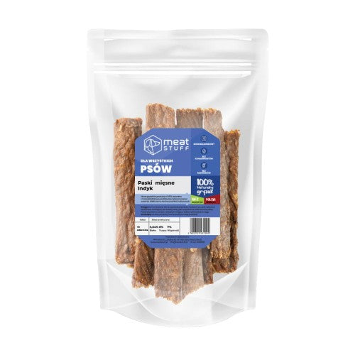 MEATSTUFF GRYZAK DLA PSA PASKI MIĘSNE - INDYK 100 G