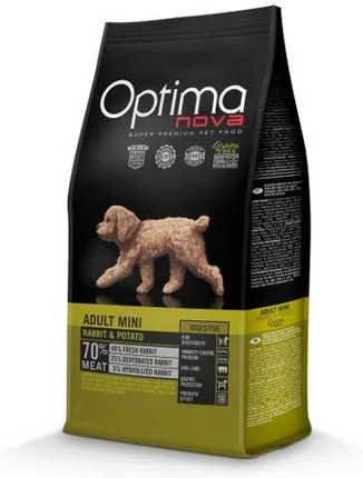 OPTIMANOVA DIGESTIVE SUCHA KARMA DLA PSA RABBIT POTATO S 0,8KG
