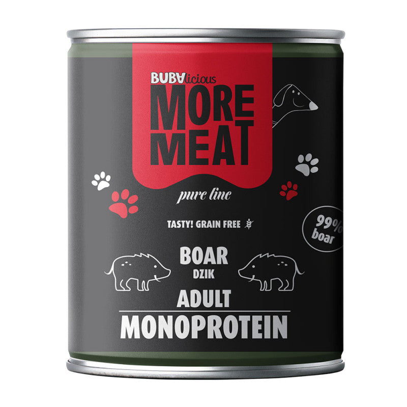 BUBA BUBALICIOUS MONO PURE MOKRA KARMA DLA PSA DZIK 800G