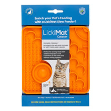 LICKIMAT CLASSIC CATSTER CAT POMARAŃCZOWA