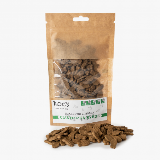 ROGY CIASTECZKA Z OKONIA I ŚLEDZIA 70G