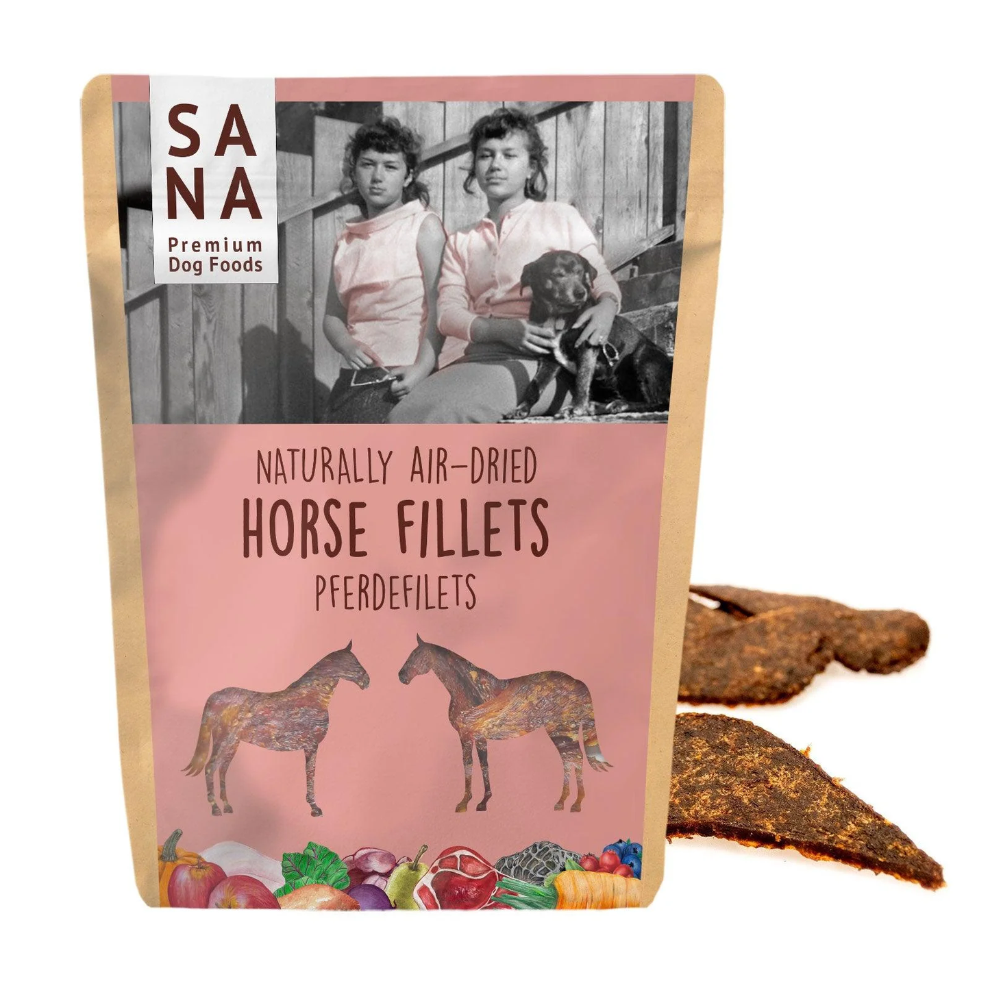 SANADOG PRZYSMAK DLA PSA FILETY Z KONIA 100G
