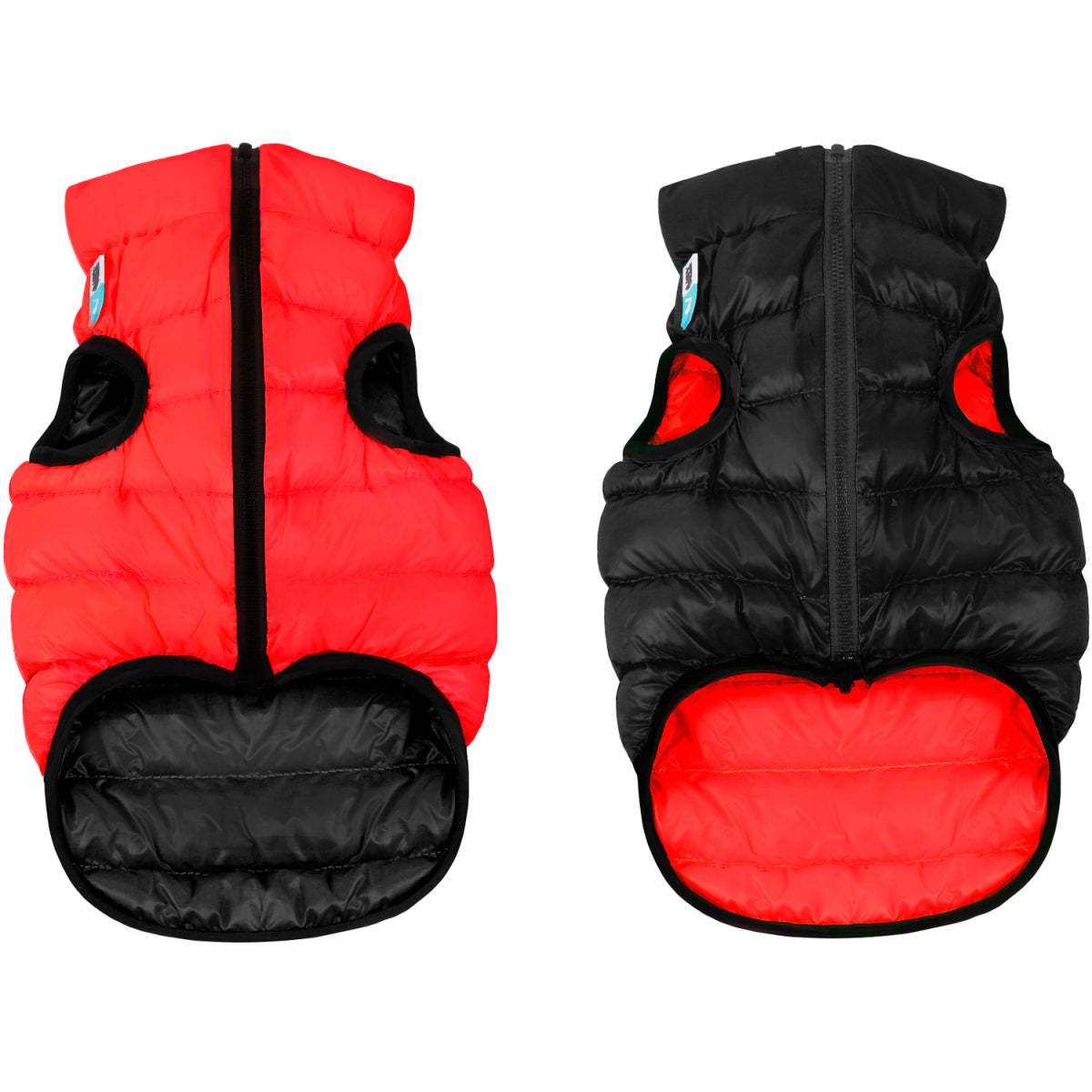 AIRYVEST KURTKA DWUSTRONNA S 30 CZERWONY-CZARNY