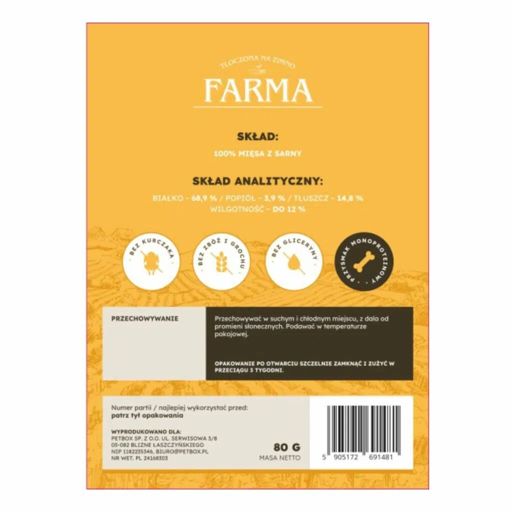 FARMA PASKI Z SARNY 80G