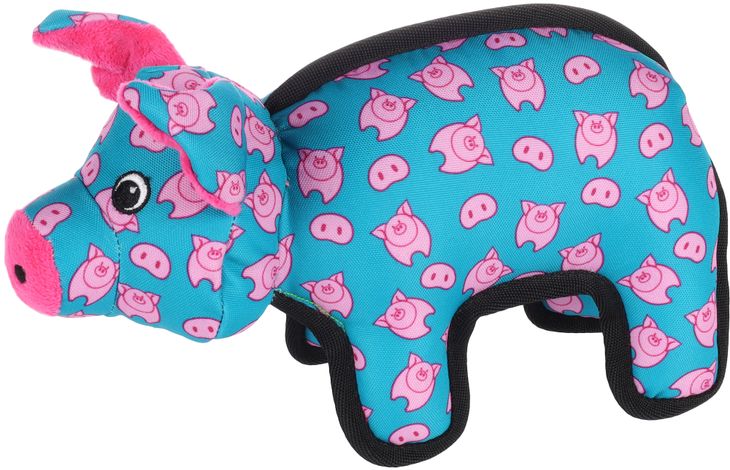 FLAMINGO TOY PATERO PIG BLUE 11X28X15,5CM