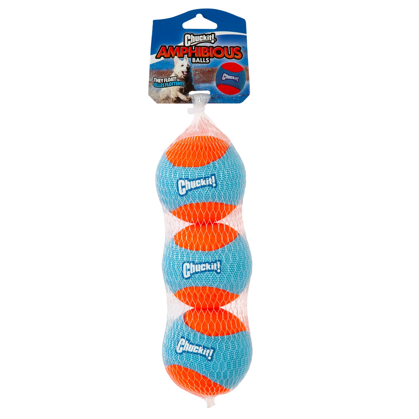 CHUCKIT AMPHIBIOUS BALLS 3 PACK – PIŁKI DO APORTOWANIA I ZABAWY W WODZIE