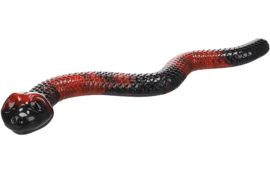 FLAMINGO TOY SNEAKY SNAKE RED/BLACK 42X13X5,5CM