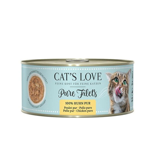 CAT'S LOVE MOKRA KARMA DLA KOTA FILET PUR HUHN 100G