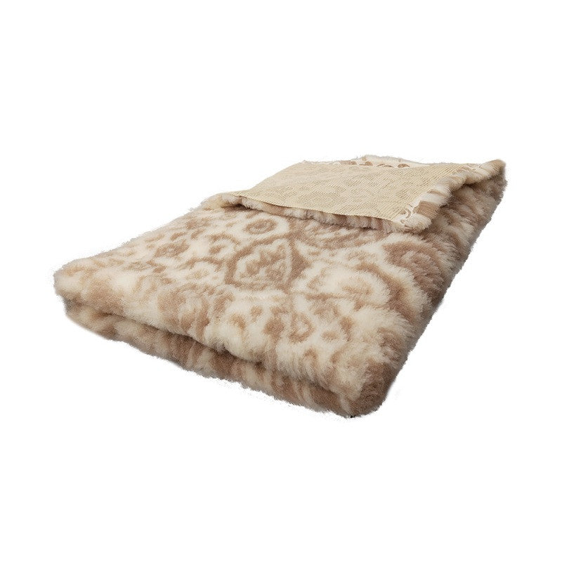 BUBA DRY BED 75X50CM ŁOWICKI BEŻ-BIAŁY