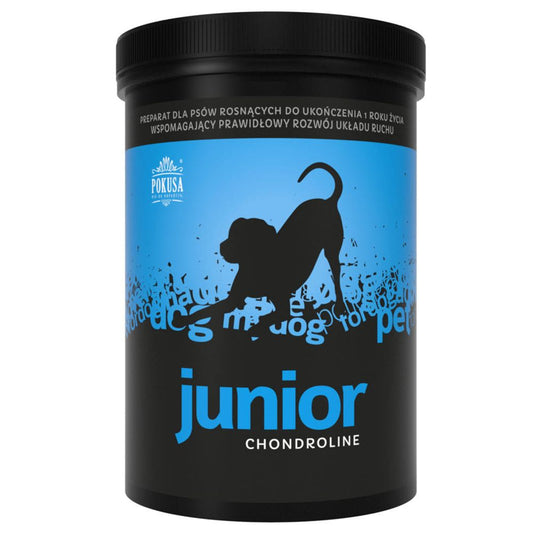 POKUSA CHONDROLINE JUNIOR 350G - PREPARAT WSPOMAGAJĄCY ROZWÓJ UKŁADU KOSTNO-STAWOWEGO