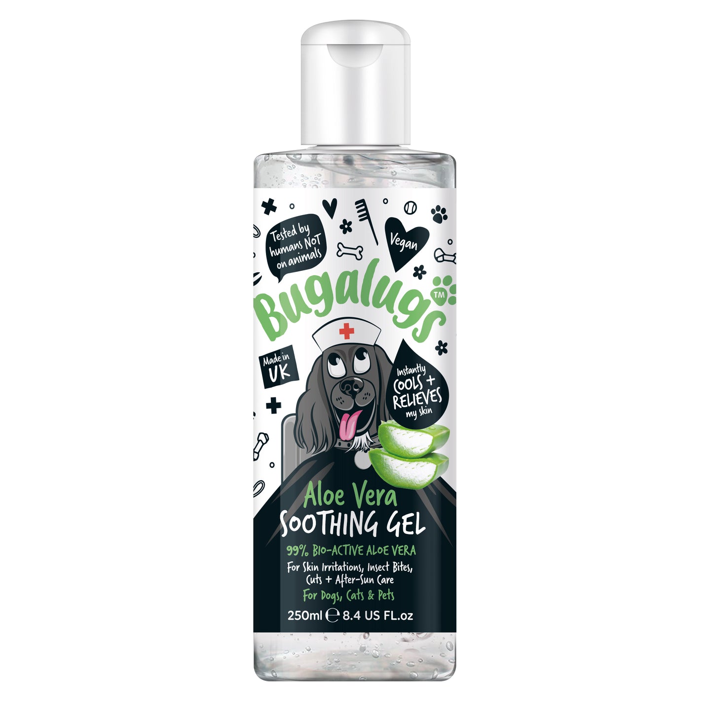 BUGALUGS ALOE VERA SOOTHING GEL 250ML