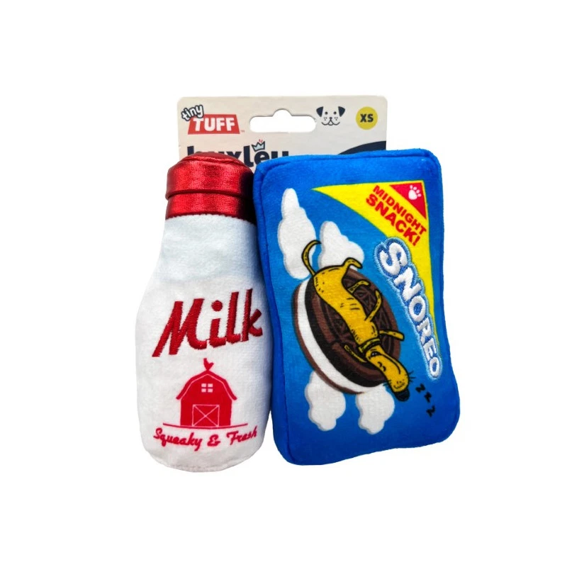 HUXLEY & KENT LULUBELLES TINY TUFF MILK & COOKIES