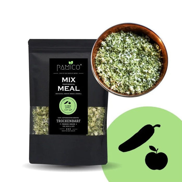 MIX MEAL OGÓREK I JABŁKO 80G PRZYSMAKI DLA PSA