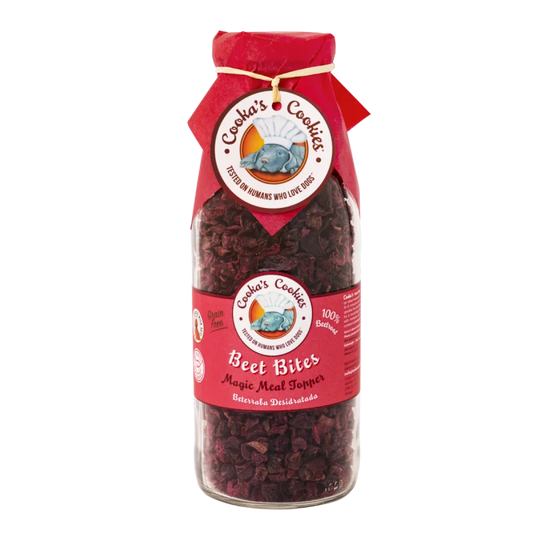 COOKAS COOKIES PRZYSMAKI DLA PSA BEET BITES KĄSKI Z BURAKA 160G