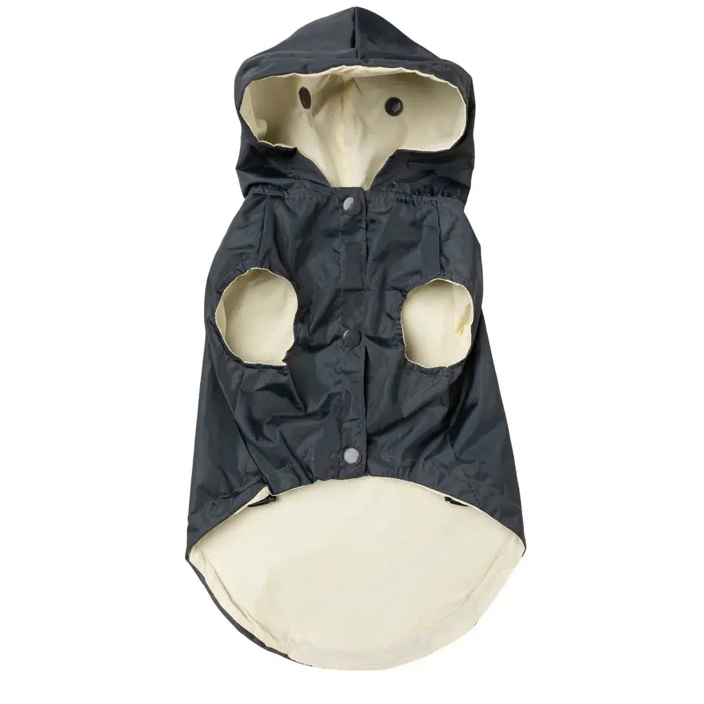 FUZZYARD LIFE RAINCOAT SLATE GREY S5