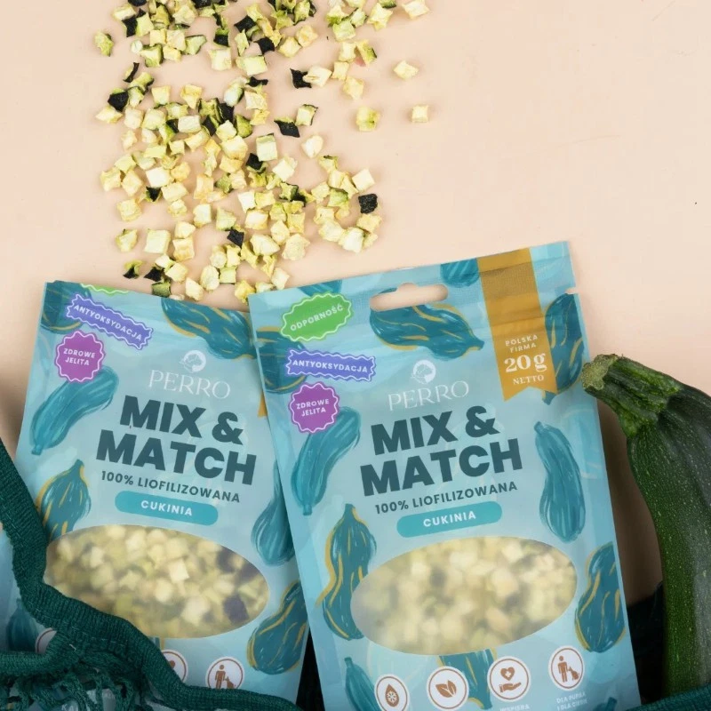 PERRO MIX & MATCH PRZYSMAKI DLA PSA CUKINIA 20G