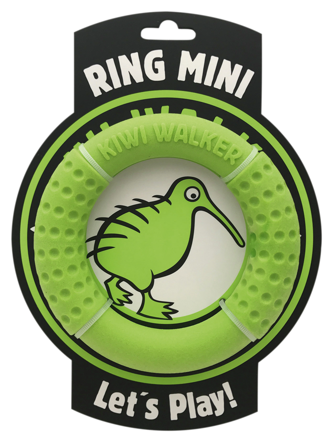 KIWI WALKER LET'S PLAY! RING MINI ZIELONY