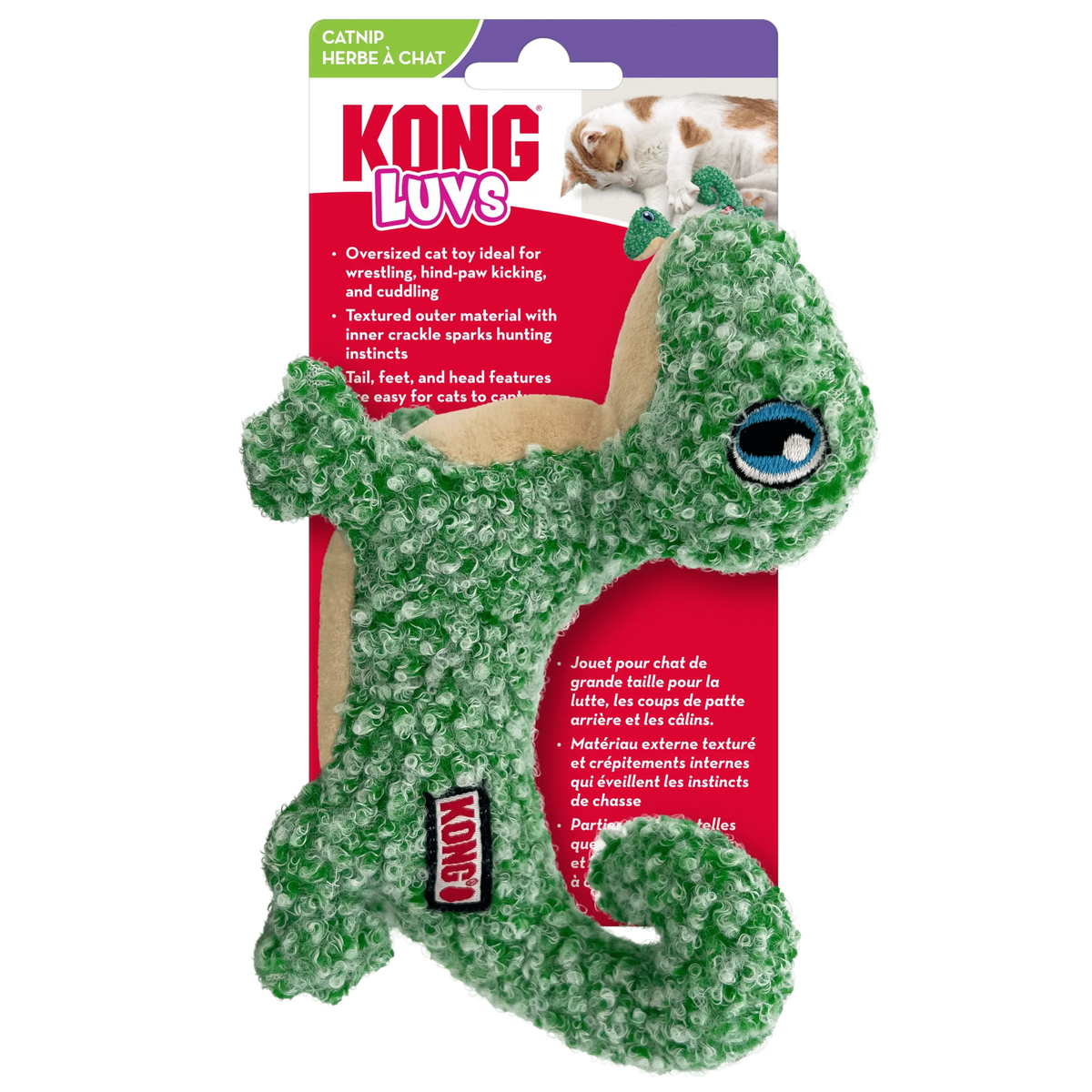 KONG CAT LUVS LIZARD