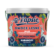 ŁAPSIE OWOCE LASU KABANOSY JELEŃ  Z BORÓWKĄ 160G