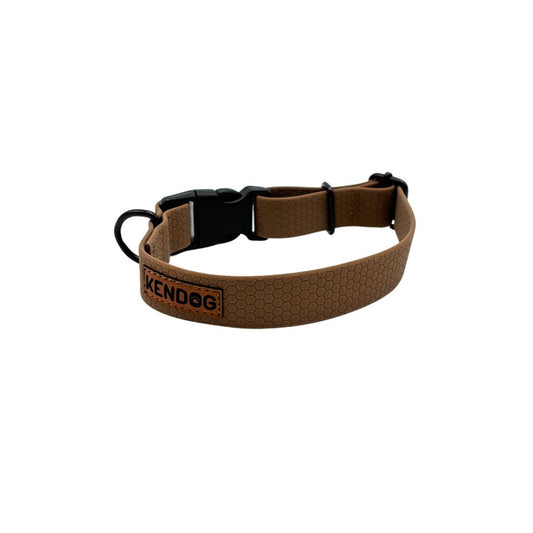 KENDOG OBROŻA DLA PSA PVC/TPU BROWN S