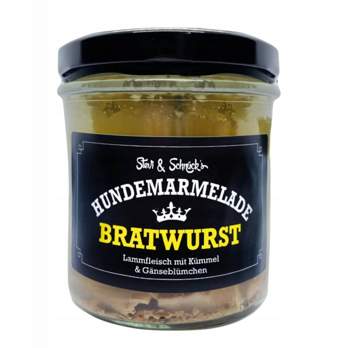 STEVI & SCHNÜCK‘S HUNDEMARMELADE BRATWURST DŻEM DOBRY BRATWURST 275G
