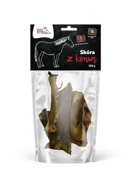 Skóra z konia dla psa 100g SYTA MICHA Skóra z konia dla psa 100g SYTA MICHA