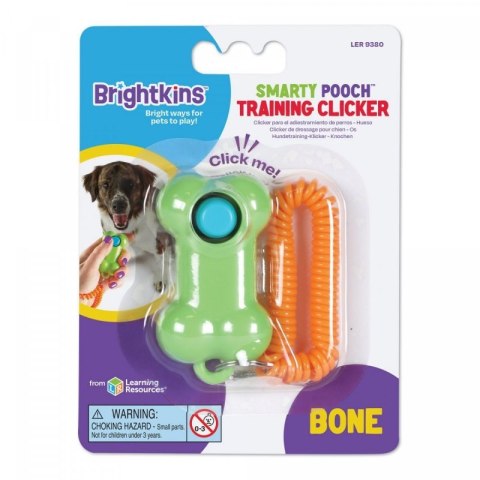 Brightkins Smarty Pooch Training Clicker KLIKER KOŚĆ Brightkins Smarty Pooch Training Clicker KLIKER KOŚĆ