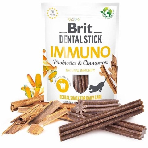 Brit - Dental Stick Immuno Probiotics&Cinnamon 7szt. Brit - Dental Stick Immuno Probiotics&Cinnamon 7szt.