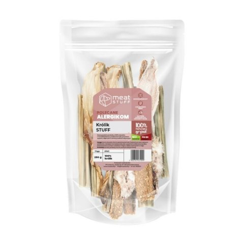 MEATSTUFF Królik STUFF- zestaw gryzaków dla psa 250g MEATSTUFF Królik STUFF- zestaw gryzaków dla psa 250g