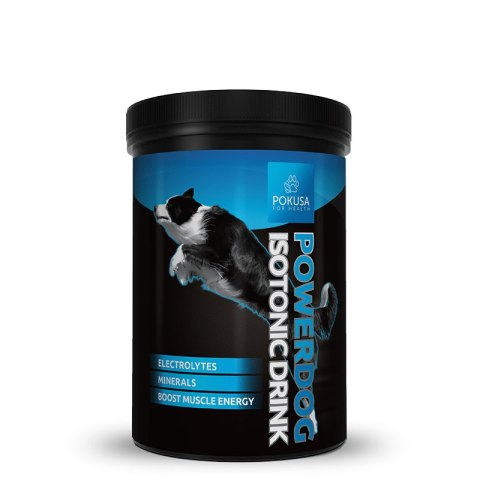POKUSA PowerDog Isotonic Drink - naturalny suplement do rozpuszczenia w wodzie 300g POKUSA PowerDog Isotonic Drink - naturalny suplement do rozpuszczenia w wodzie 300g