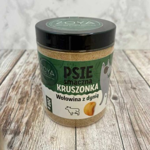 ZOYA Kruszonka dla psa wołowina z dynią 200g ZOYA Kruszonka dla psa wołowina z dynią 200g