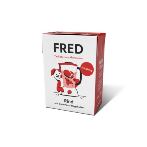 FRED Smoothie dla psa Wołowina z Dziką Różą 200g FRED Smoothie dla psa Wołowina z Dziką Różą 200g