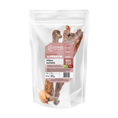 MEATSTUFF Mięso końskie mięśniowe - PREMIUM dla psa 250g MEATSTUFF Mięso końskie mięśniowe - PREMIUM dla psa 250g